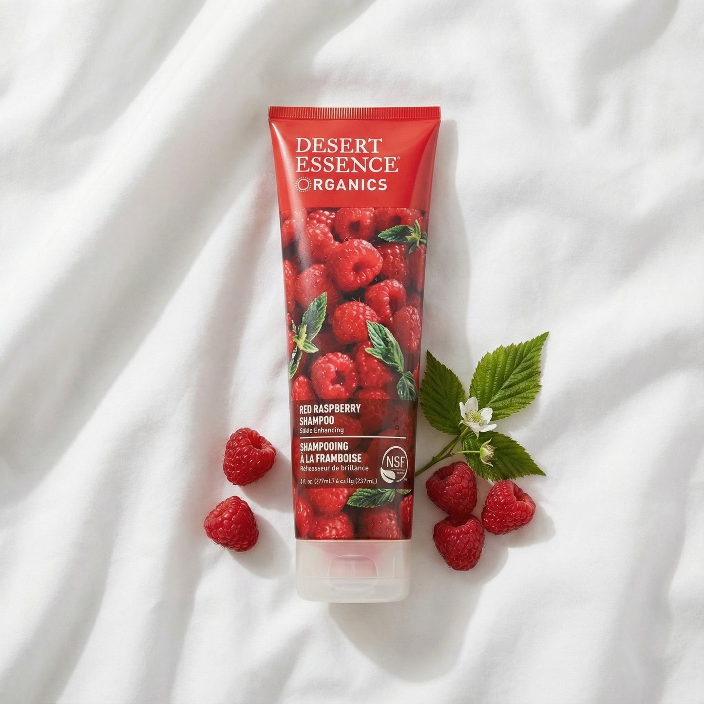 Desert Essence - Shampoo Shine For All Hair Types Red Raspberry - 8 Fl Oz