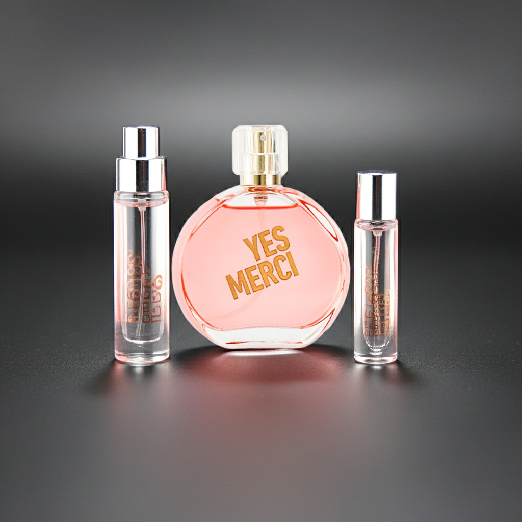 2-Piece Set, Women's Eau De Parfuma Gift Box, Long Lasting Fragrance, Notes Of Watermelon, Pear, Tea, Acai Berry Flavor, For Holiday Gifts, Dating, Daily Life, 1.7 Fl Oz Perfume, 0.34 Fl Oz Perfume