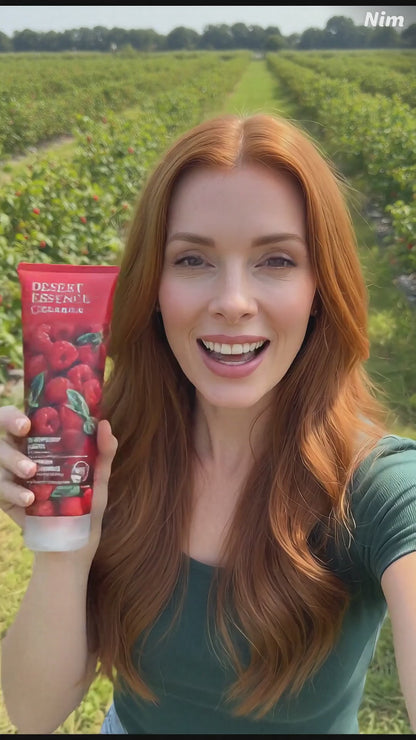 Desert Essence - Shampoo Shine For All Hair Types Red Raspberry - 8 Fl Oz